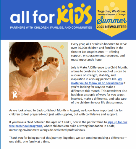 Read our Summer 2025 Newsletter here!